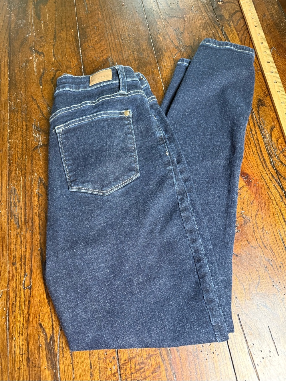 Judy Blue Skinny Fit Denim Jeans - Indigo‎ Blue